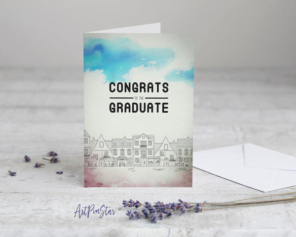 Congrats to the graduate Personalized Achievement Gift Cards
