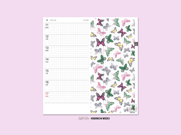 Butterfly Garden Personalized Vellum Dashboard