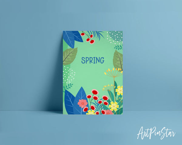 Nature Spring Customizable Season Greeting Cards