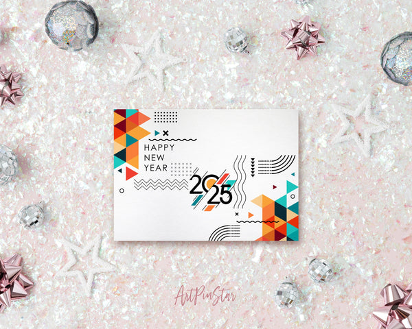 Happy New Year 2025 New Year Customized Greeting Card