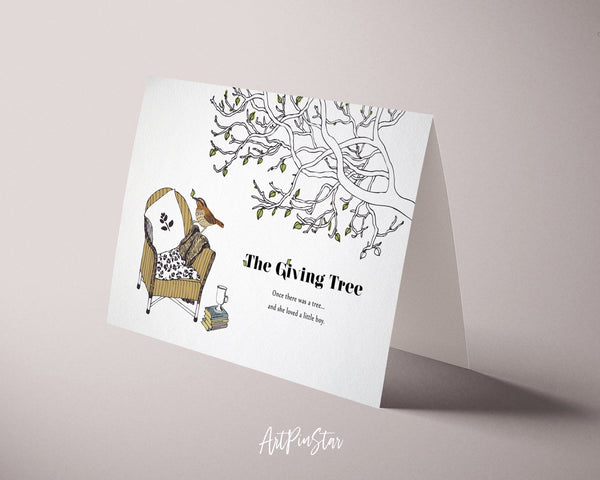 The Giving Tree Customizable Season Greeting Cards