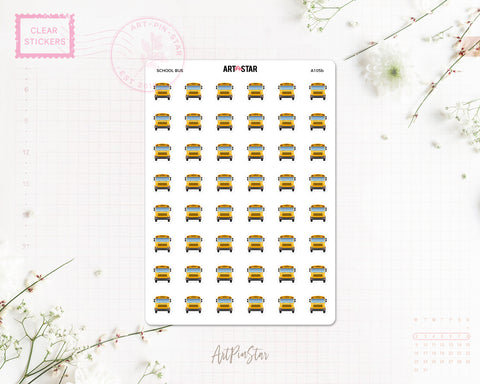 A105b | School Bus, Front