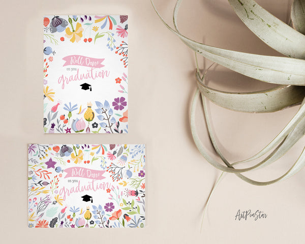 Well done on our graduation Personalized Achievement Gift Cards