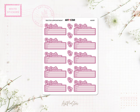 A005f | Doctor Appointment, Pink