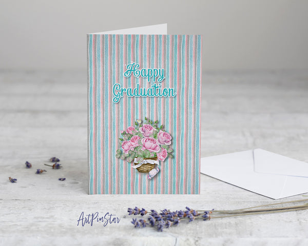 Happy Graduation Personalized Achievement Gift Cards