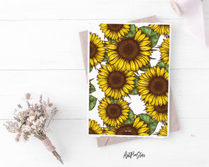 Sunflower Personalized Vellum Dashboard