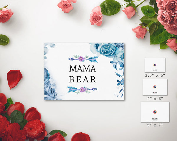 Mama Bear Mother's Day Occasion Greeting Cards