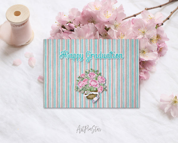 Happy Graduation Personalized Achievement Gift Cards