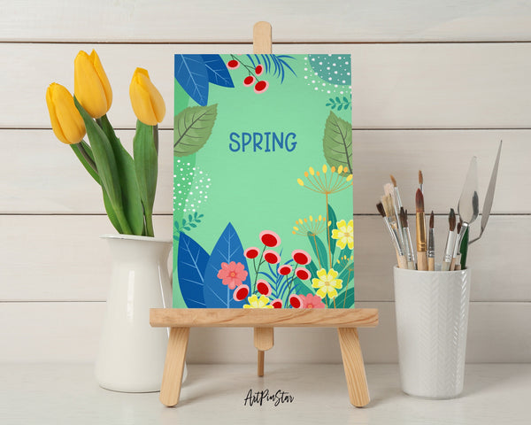 Nature Spring Customizable Season Greeting Cards