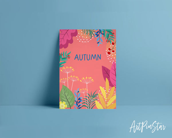 Nature Autumn Customizable Season Greeting Cards