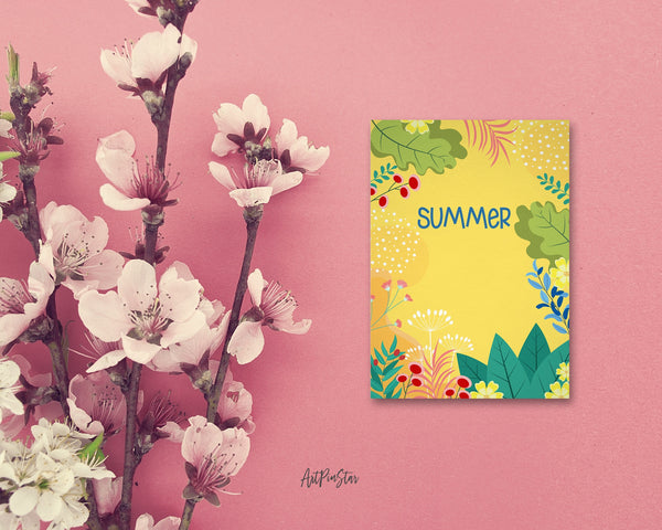 Nature Summer Customizable Season Greeting Cards