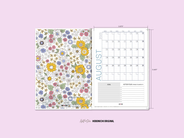 Boho Groovy Botanical Hippie Flower Personalized Vellum Dashboard