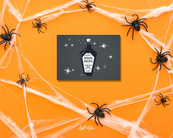 Magic Potion Halloween Custom Holiday Greeting Card