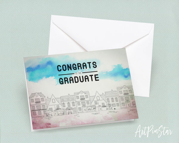 Congrats to the graduate Personalized Achievement Gift Cards