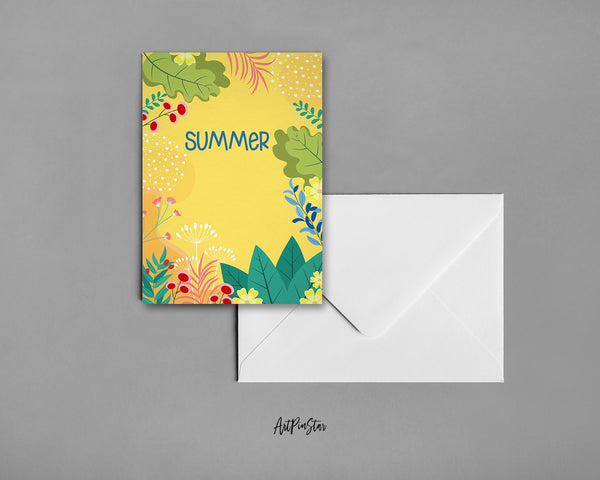 Nature Summer Customizable Season Greeting Cards