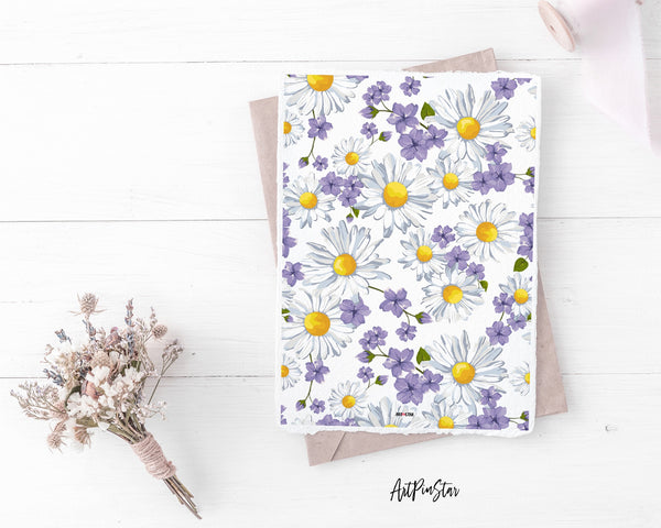 Camomile Wild Flower Personalized Vellum Dashboard