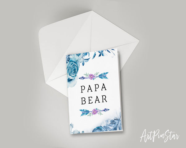 Papa Bear Father's Day Occasion Greeting Cards