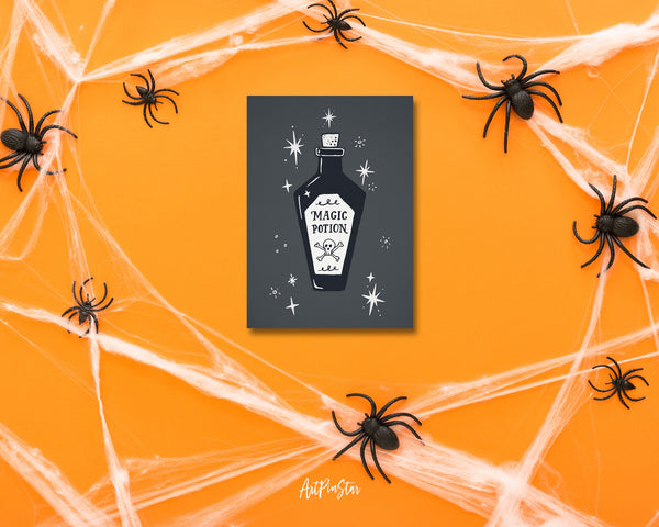 Magic Potion Halloween Custom Holiday Greeting Card