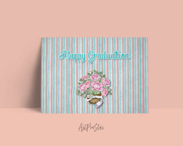 Happy Graduation Personalized Achievement Gift Cards