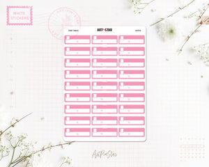 A097d | Time Table, Pink