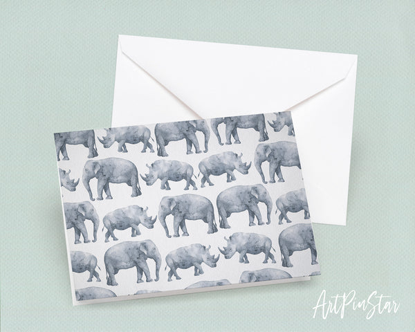 Safari Elephant Animal Greeting Cards