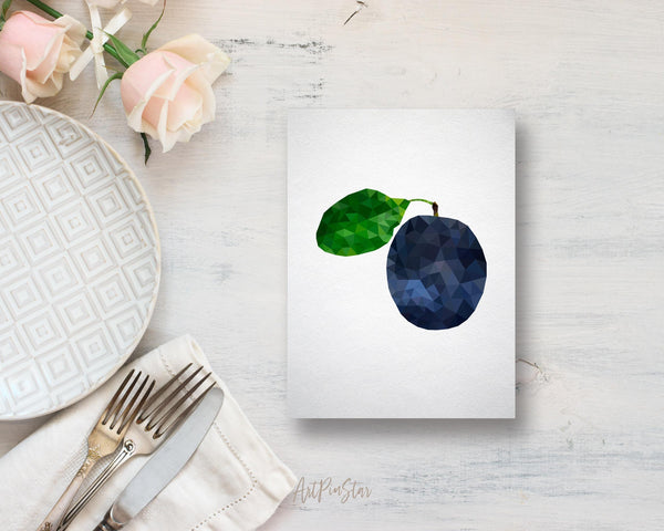 Blueberry Food Customized Gift Cards