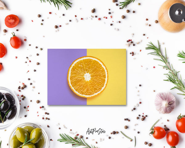 Kiwi Slice in Half Food Customized Gift Cards