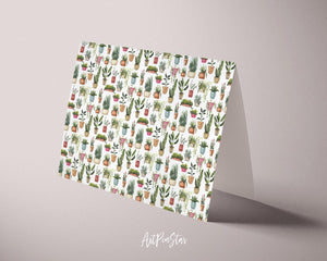 Potted Plants Botanical Garden Customized Greeting Card