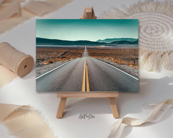 Route 66 Street, California Landscape Custom Greeting Cards