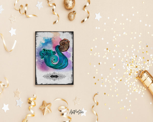 Horoscope Aquarius Prediction Yearly  Astrology Art Customized Gift Cards