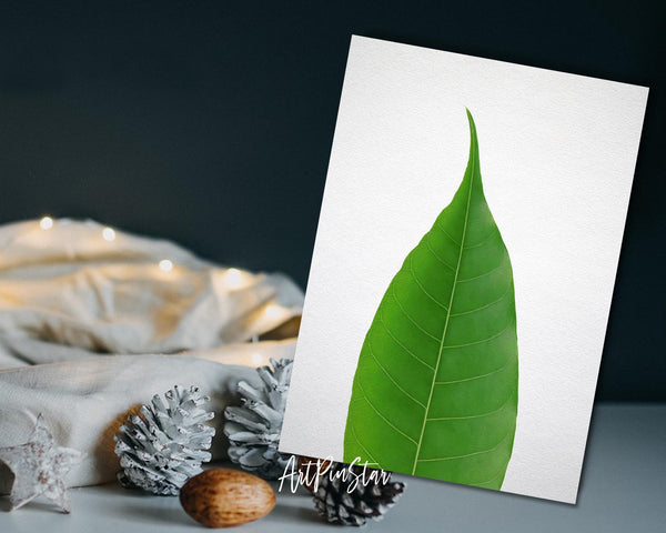 Green Leaf Botanical Garden Customized Greeting Card