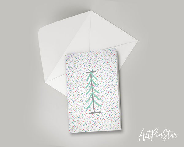 Alphabet Forest Letter I Animal Monogram Note Cards