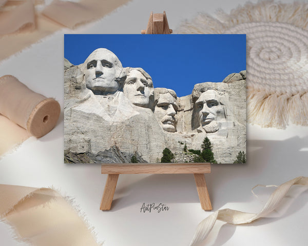 Mount Rushmore National Memorial, South Dakota Landscape Custom Greeting Cards