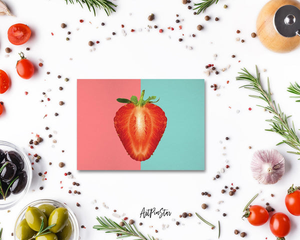 Pear Slice in Half Food Customized Gift Cards