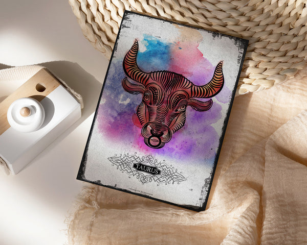 Horoscope Taurus Prediction Yearly  Astrology Art Customized Gift Cards