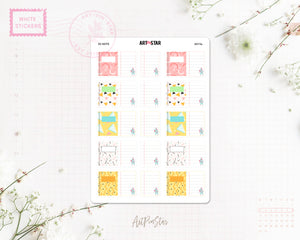 3D Note Planner Sticker, Cover Note
