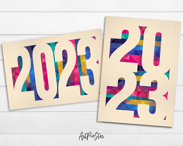 New Year 2023 New Year Customized Greeting Card
