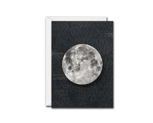 Moon Moon Phases Customizable Greeting Card