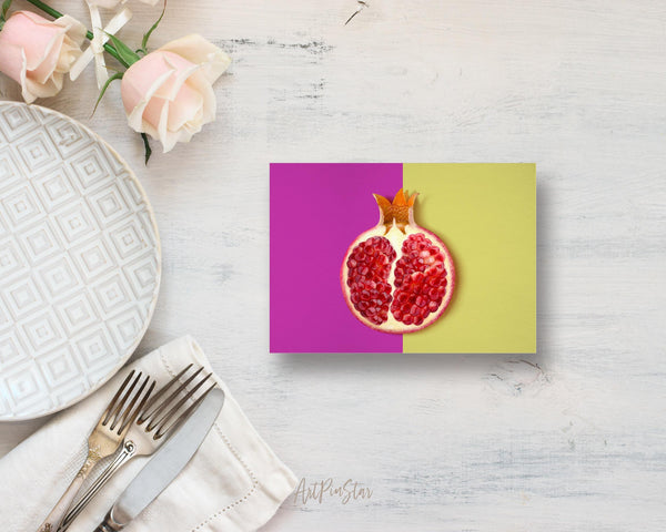 Orange Slice in Half Food Customized Gift Cards