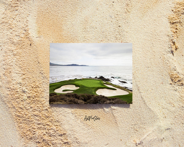 Pebble Beach Golf Course, California Landscape Custom Greeting Cards