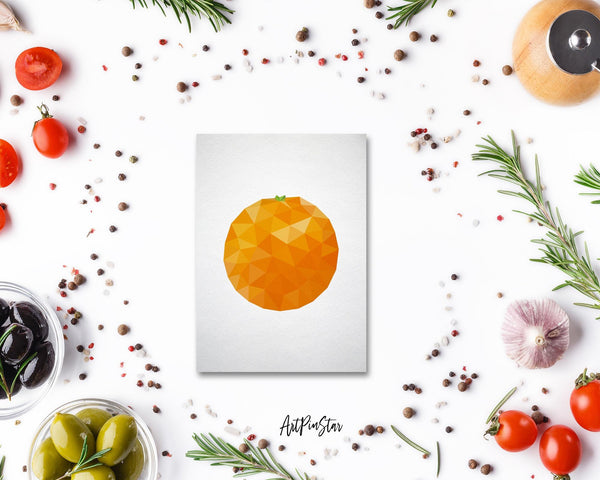 Orange Food Customized Gift Cards