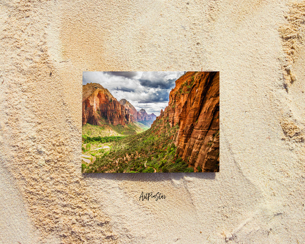 Zion National Parks, Utah Landscape Custom Greeting Cards