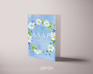 ASAP Always Say A Prayer Christian Poem Quote Customized Greeting Cards