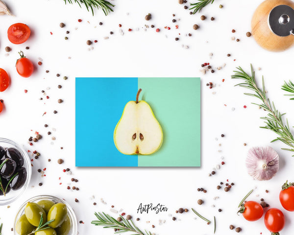 Lime Slice in Half Food Customized Gift Cards