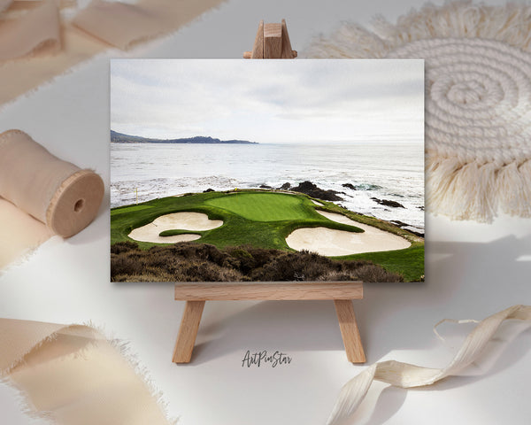 Pebble Beach Golf Course, California Landscape Custom Greeting Cards