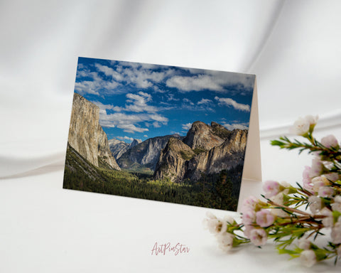 Yosemite National Park Valley, California Landscape Custom Greeting Cards