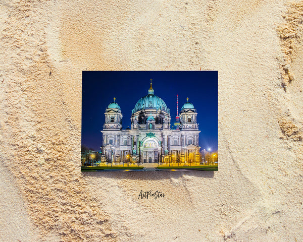 Berliner Dom Cathedral, Berlin Landscape Custom Greeting Cards