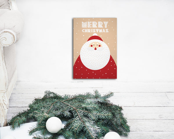 Merry Christmas Santa Personalized Holiday Greeting Card Gifts