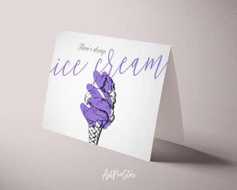 There’s always ice cream Food Customized Gift Cards
