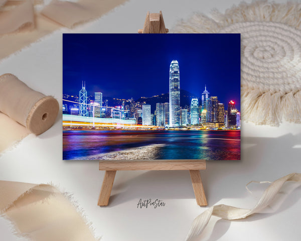 Hong Kong Landscape Custom Greeting Cards